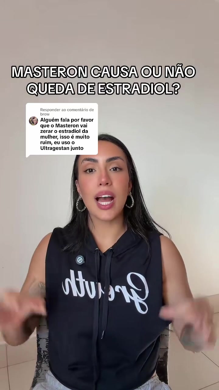 Respondendo a @brow MASTERON CAUSA OU NÃO QUEDA DE ESTRADIOL? . . . ....